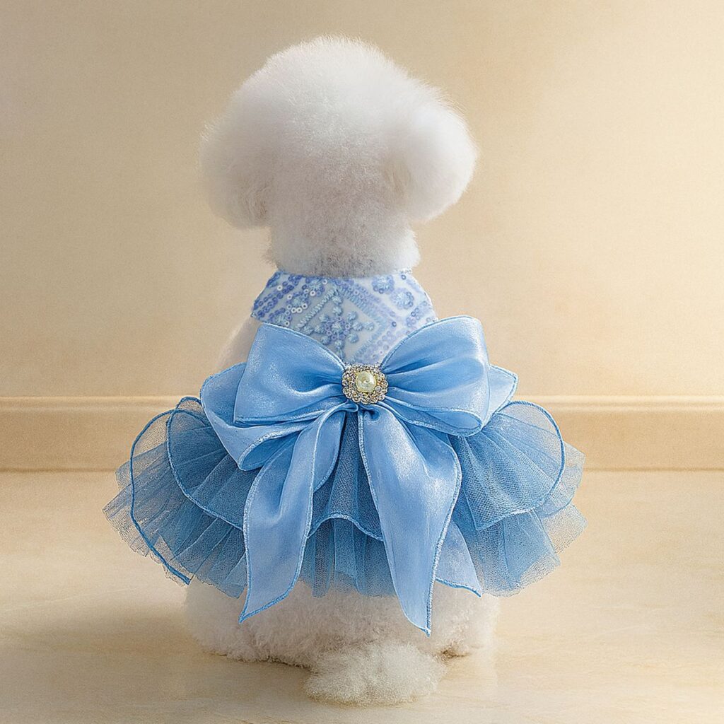 Robe de mariage Galaxie bleue