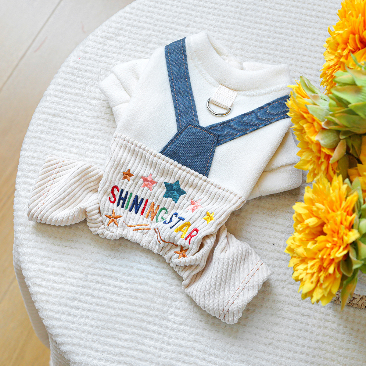 Cute Overall Dungarees detail