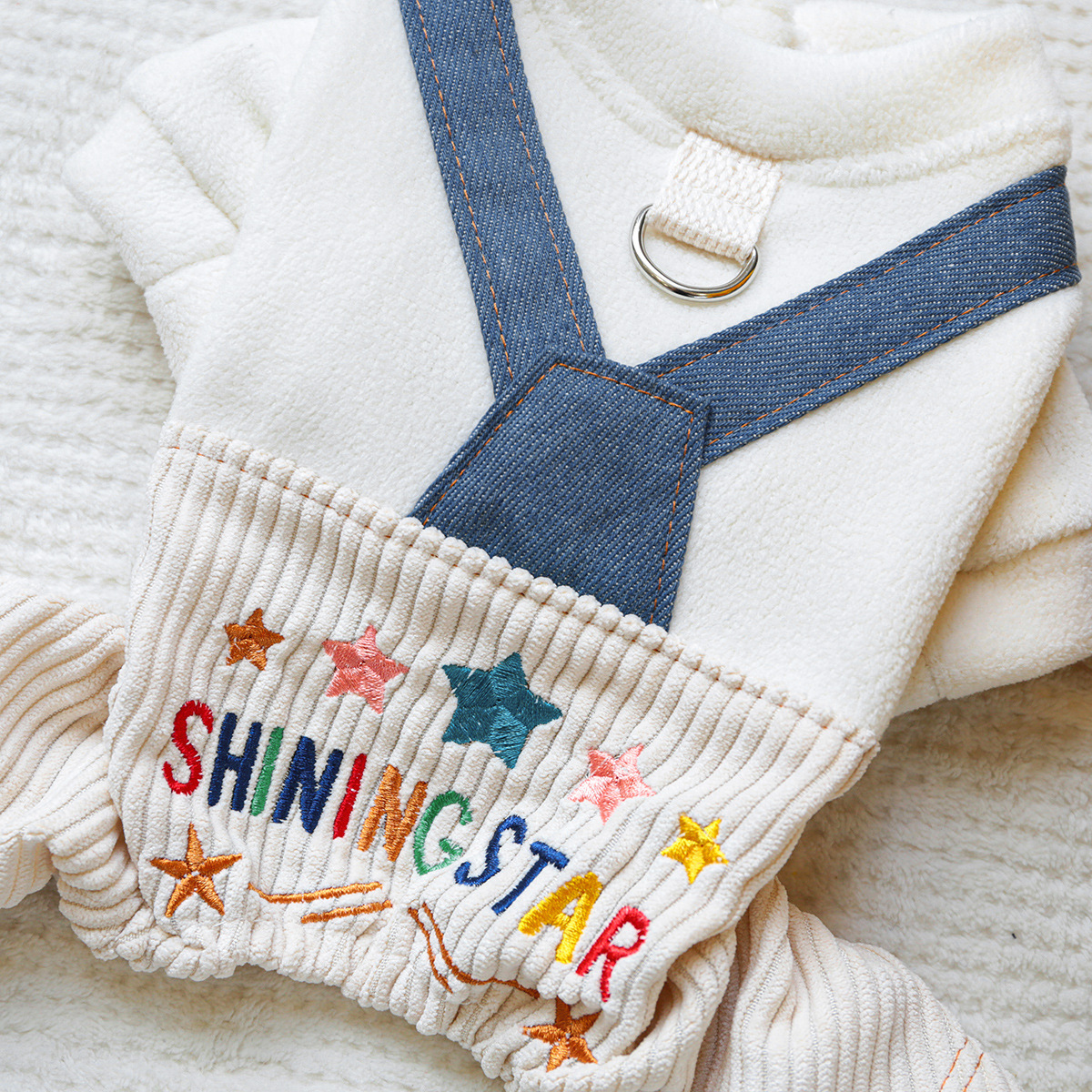 Cute Overall Dungarees detail