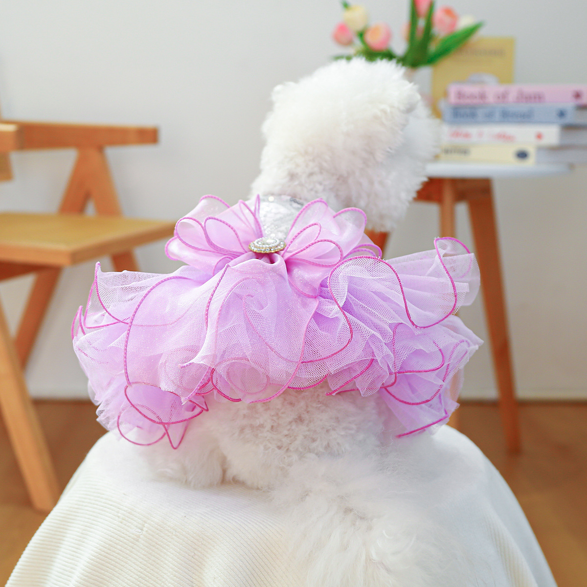 Abito in Tulle Sogno Stellato detail