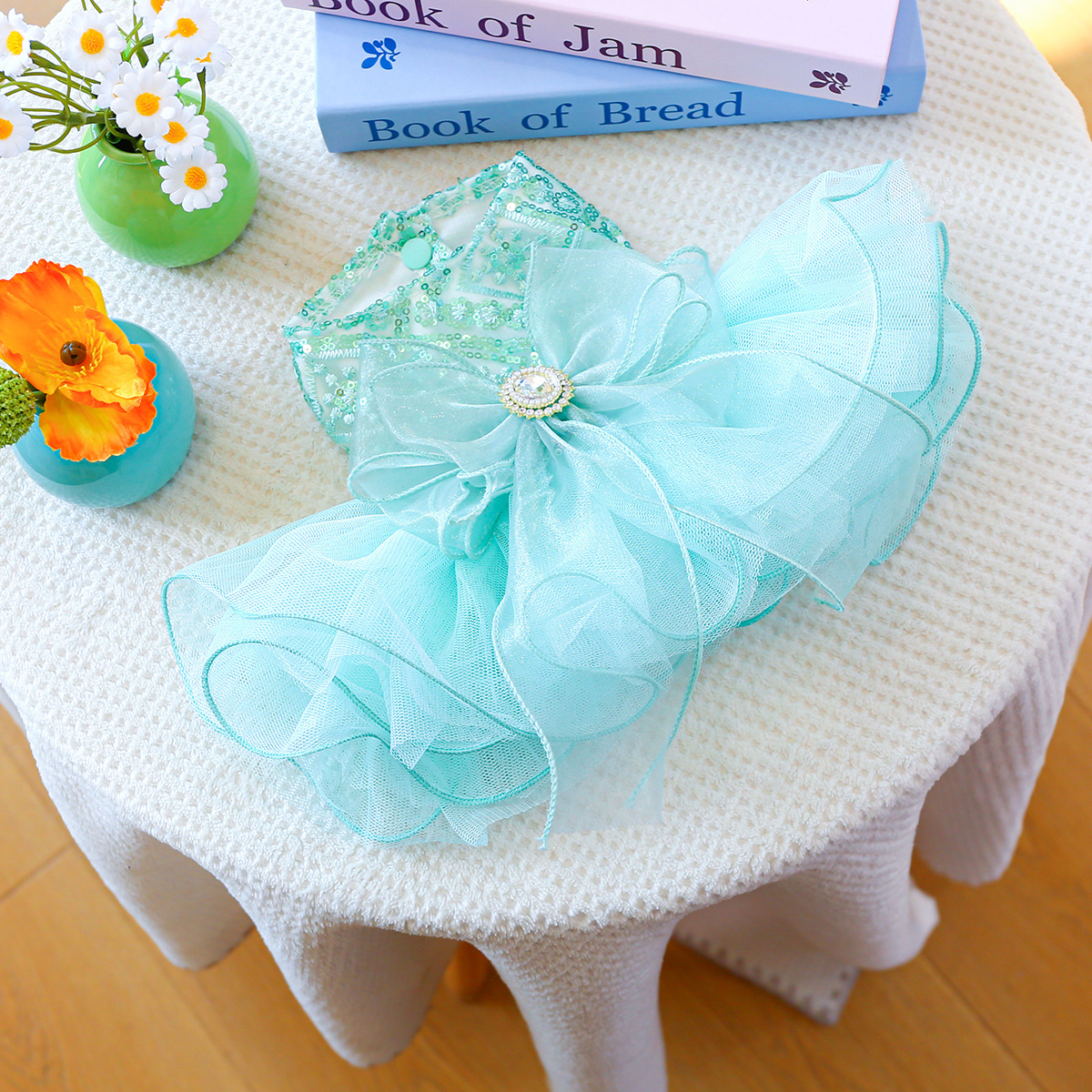 Abito in Tulle Sogno Stellato detail