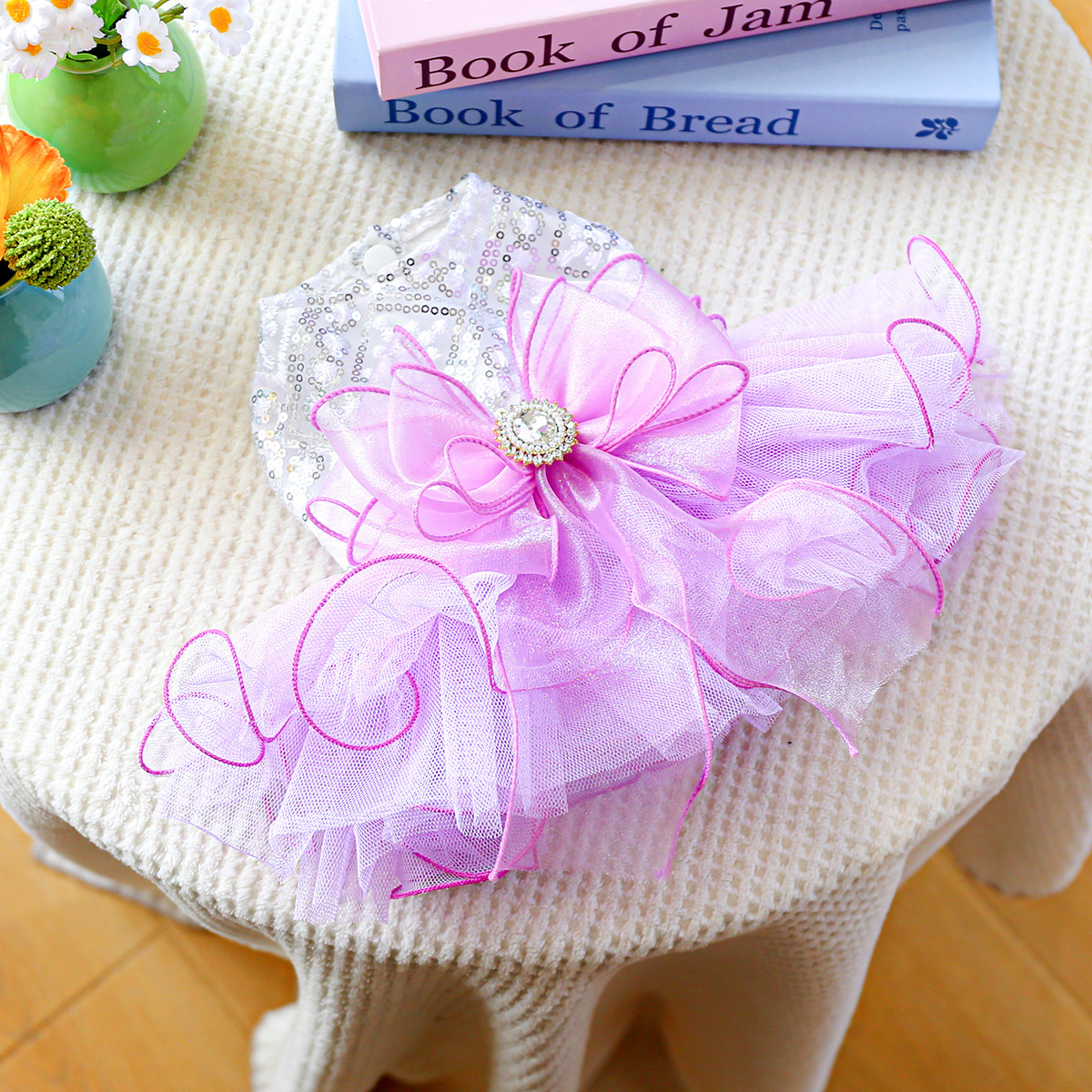 Abito in Tulle Sogno Stellato detail