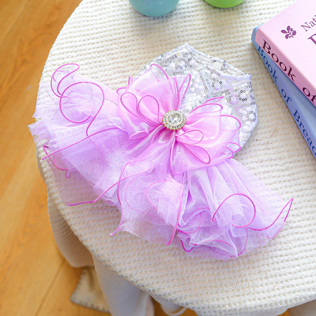Abito in Tulle Sogno Stellato detail