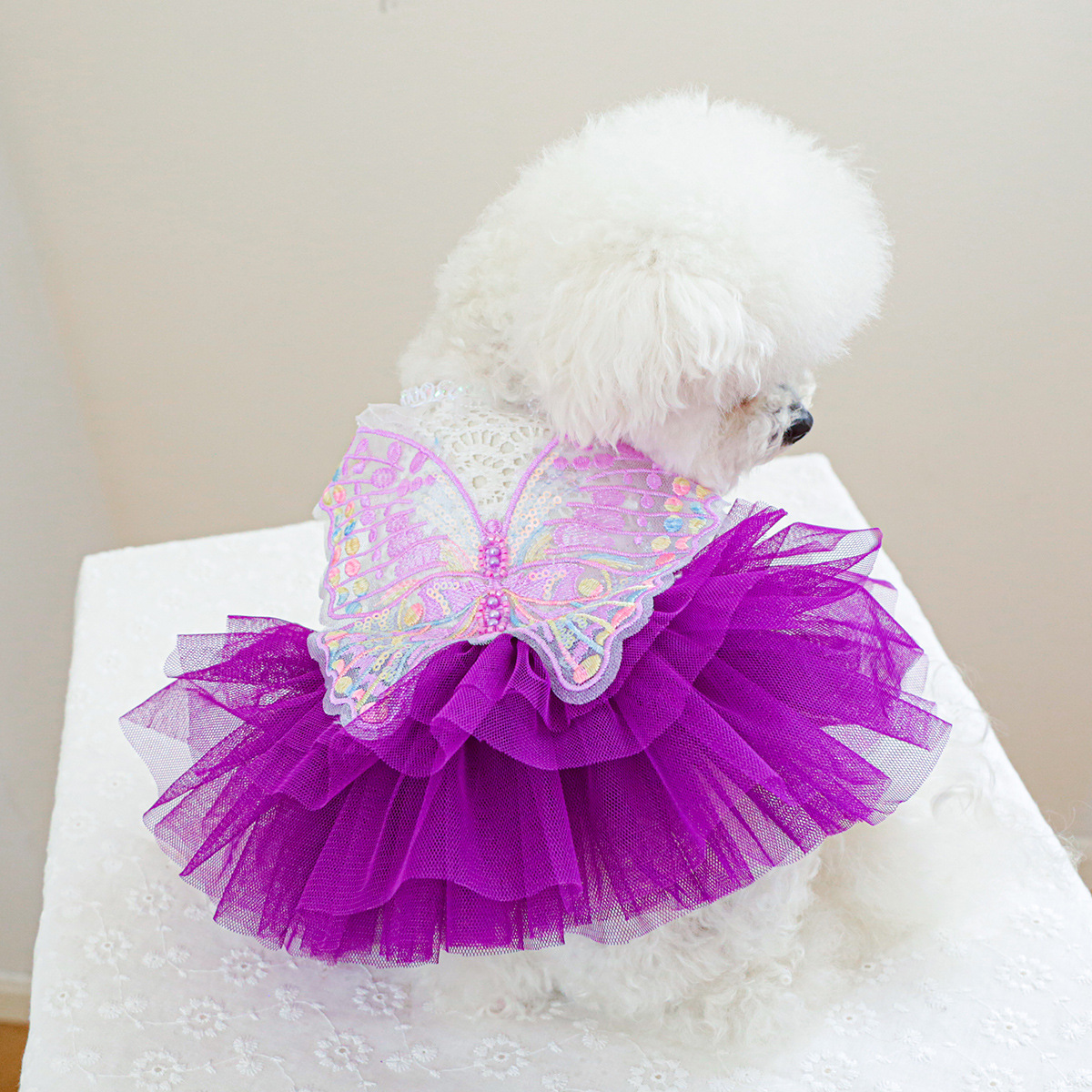 Butterfly Fairy Tulle Dress detail